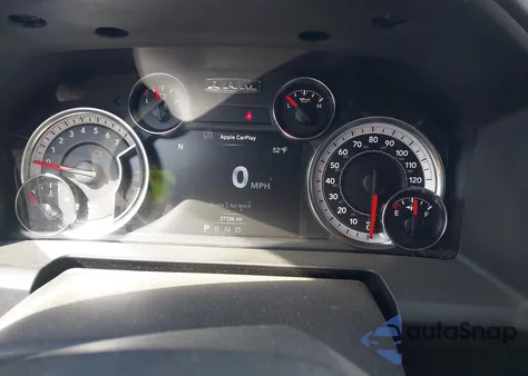 2022 Ram 1500 Classic Warlock 4X4 6'4 Box from USA, damaged, VIN 1C6RR7GG6NS182380